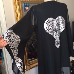 Fancy Kaftan Jalabiya Dubai Abaya Crystal Kaftan